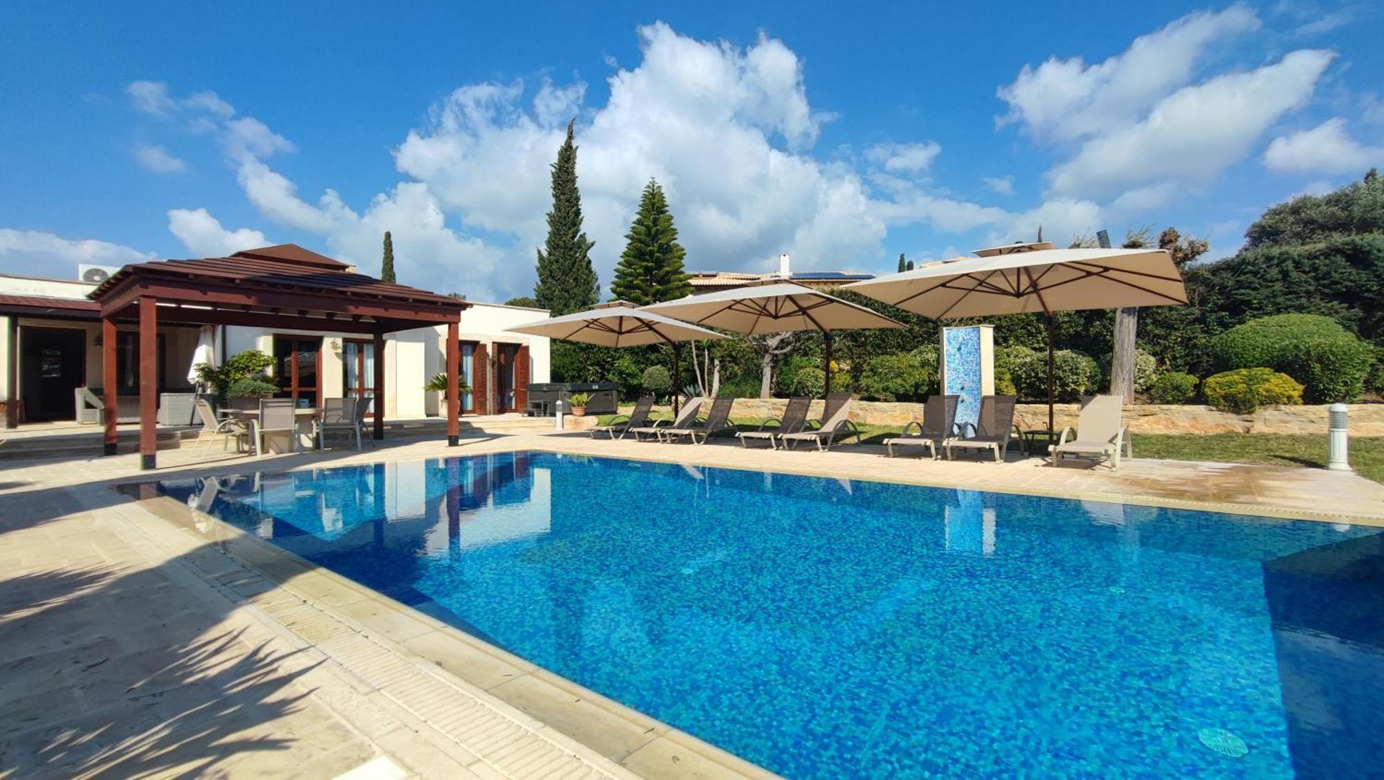Villa Unidera Kouklia Exteriér fotografie